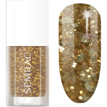 Semilac Glitter Nails lac de unghii stralucitor - imagine 2